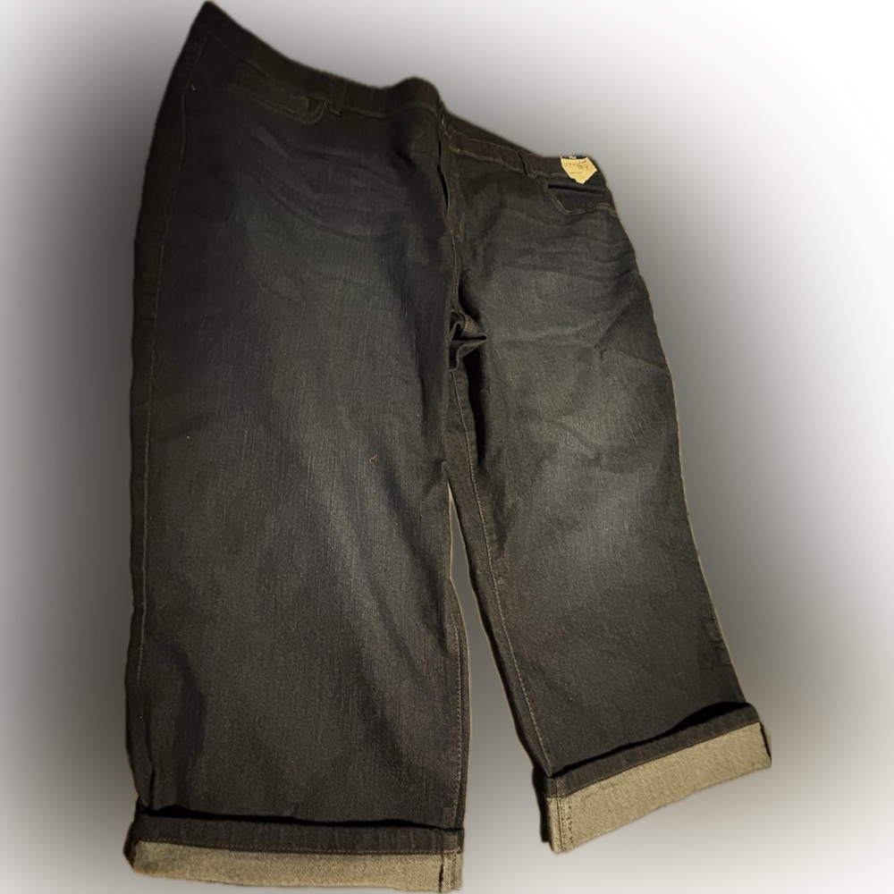 Terra & Sky Denim blue Jeans Capri